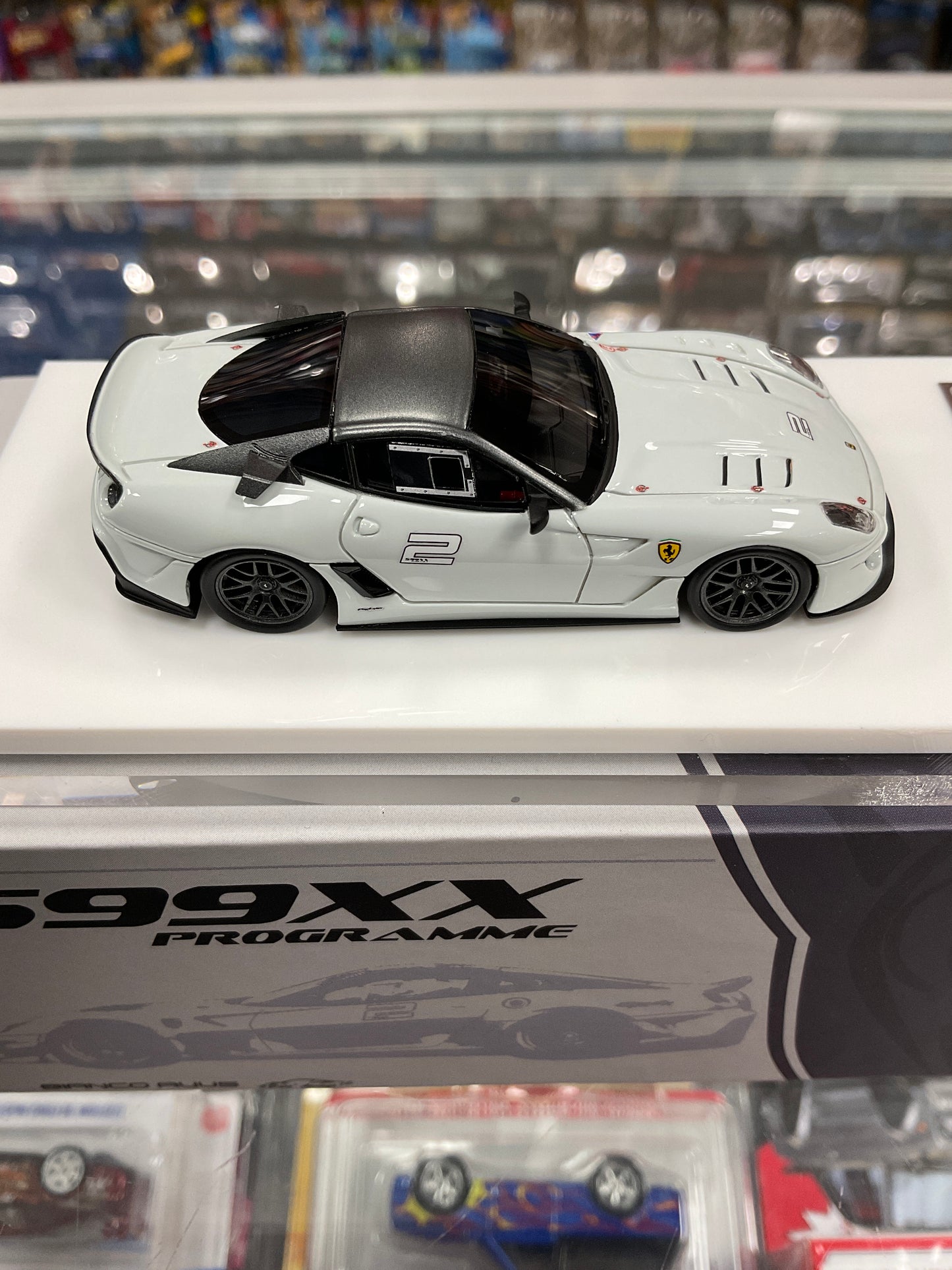 Cars Lounge Ferrari 599XX Bianca Auus Limited to 399