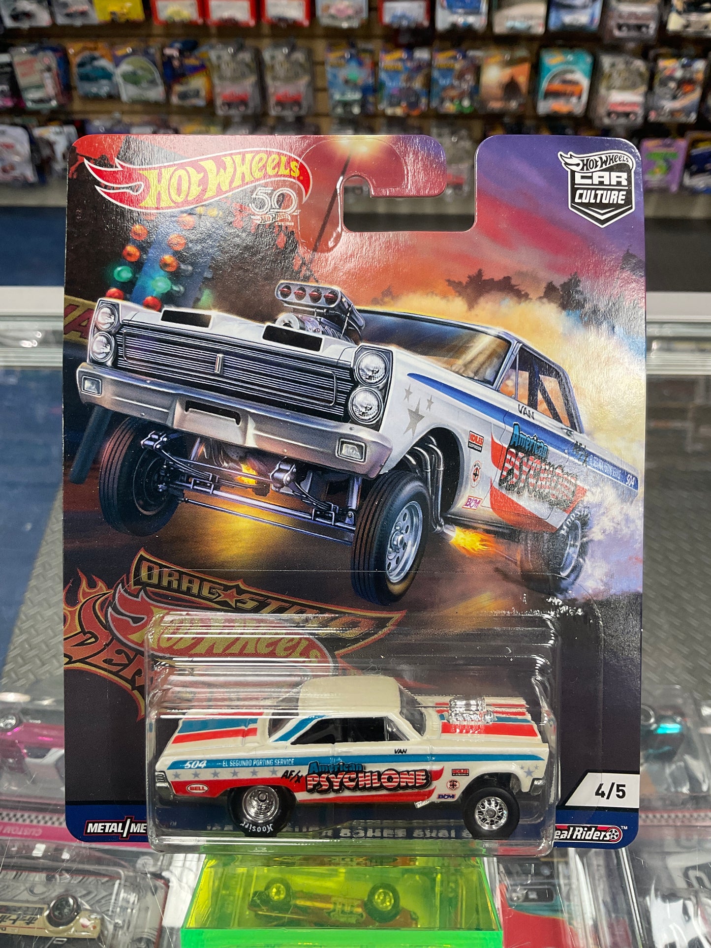 Hot Wheels Drag Street Demons set