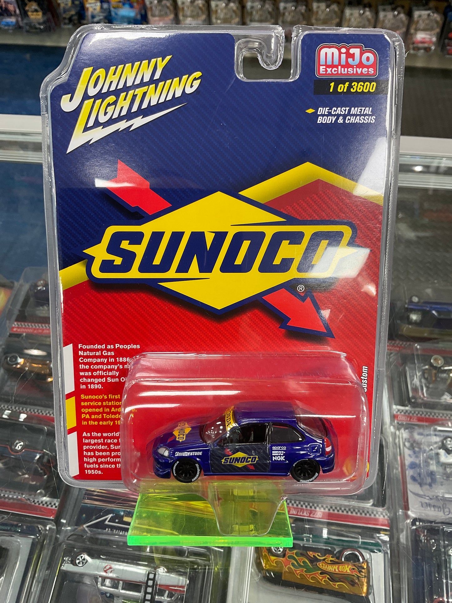 Johnny Lightning Sunoco 1998 Honda Civic Custom