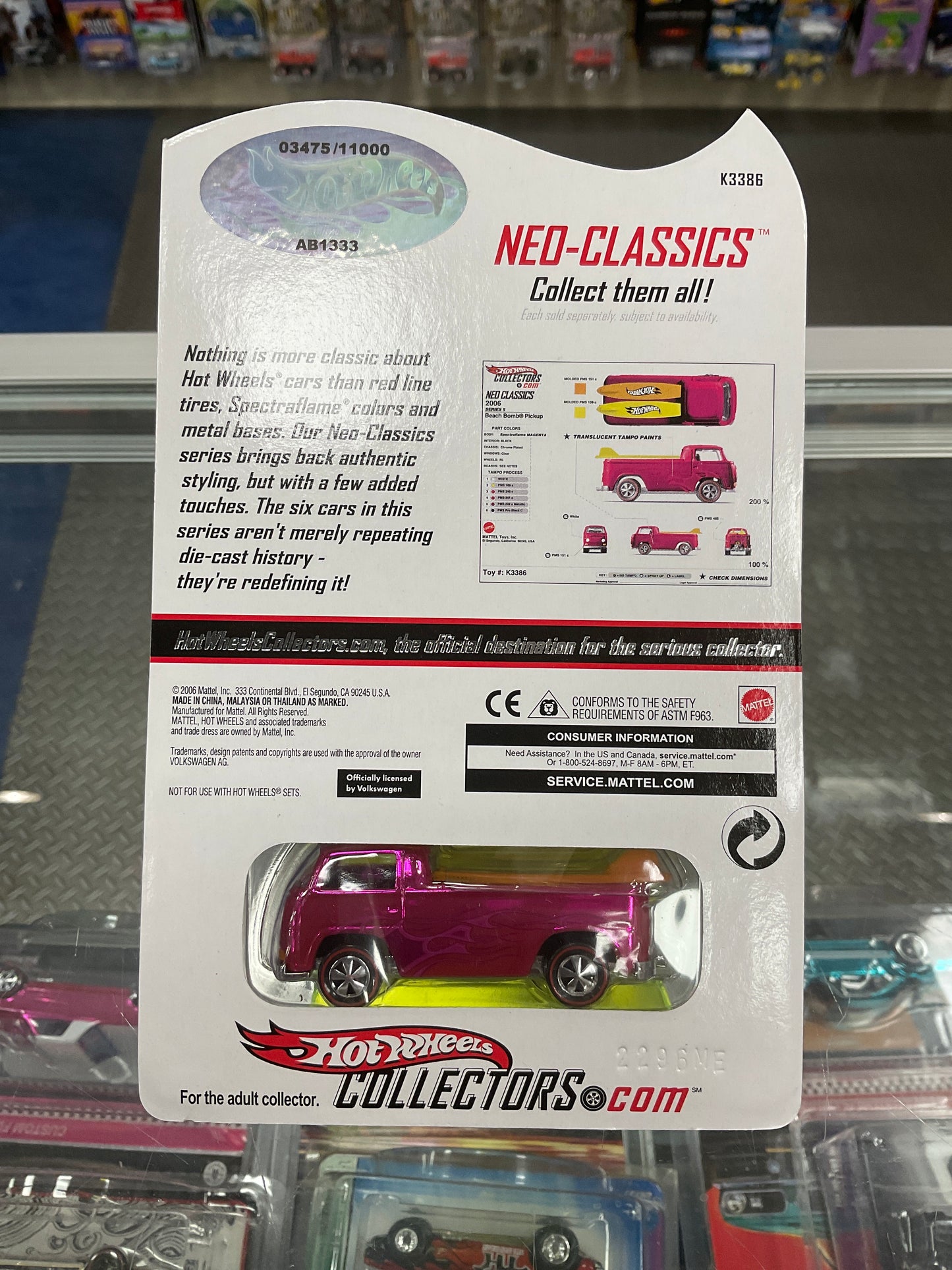 Hot wheels RLC Neo Classics Beach Bomb Pickup