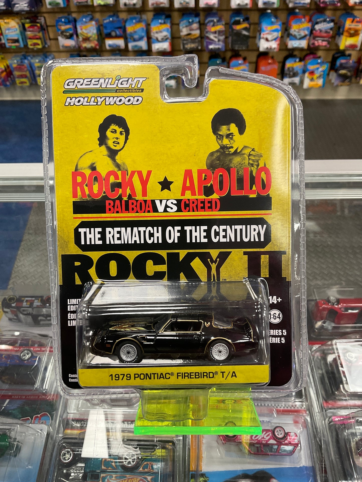 Greenlight Hollywood Rocky II 1979 Pontiac Firebird T/A