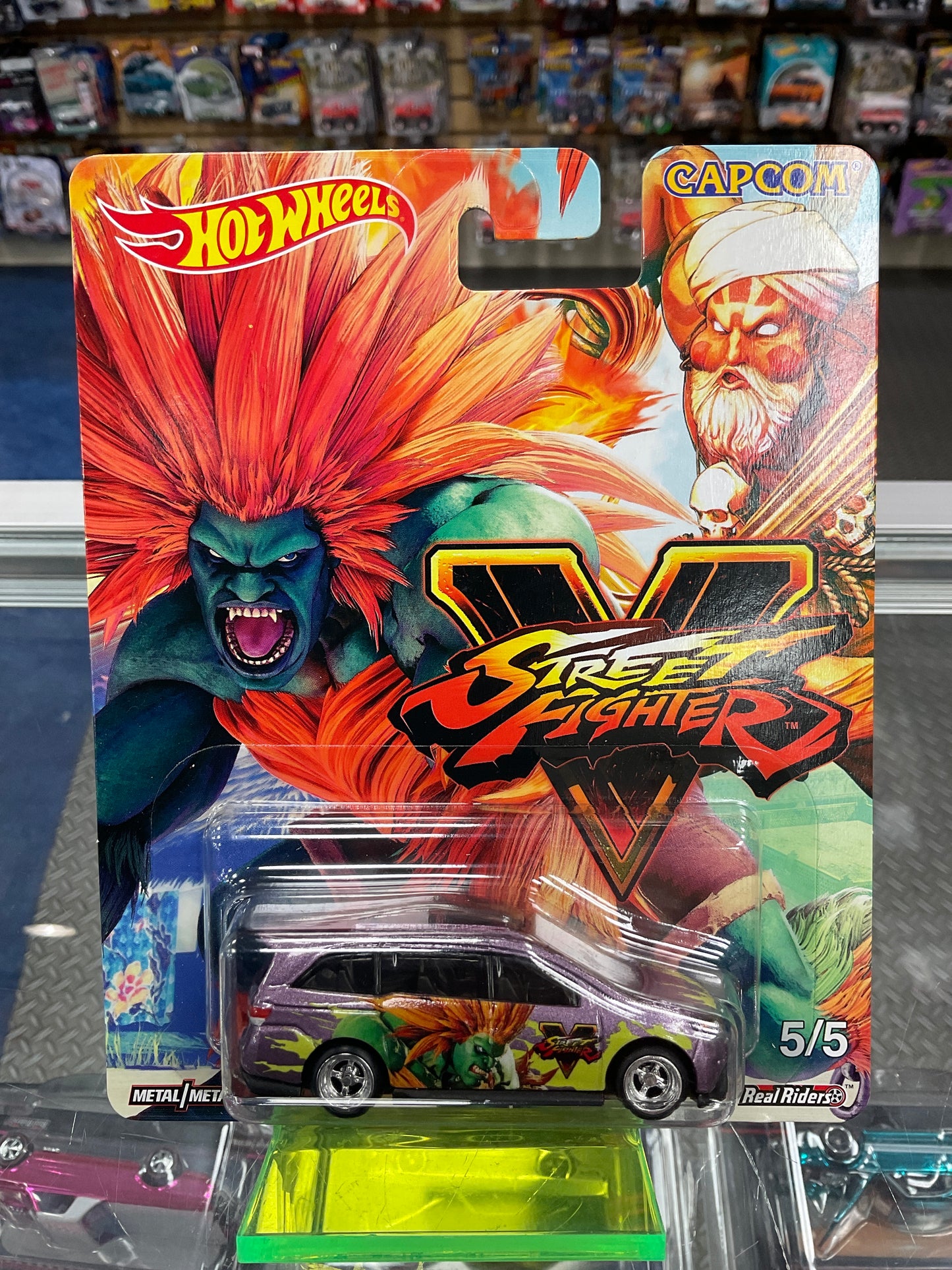 Hot Wheels Street Fighters Set