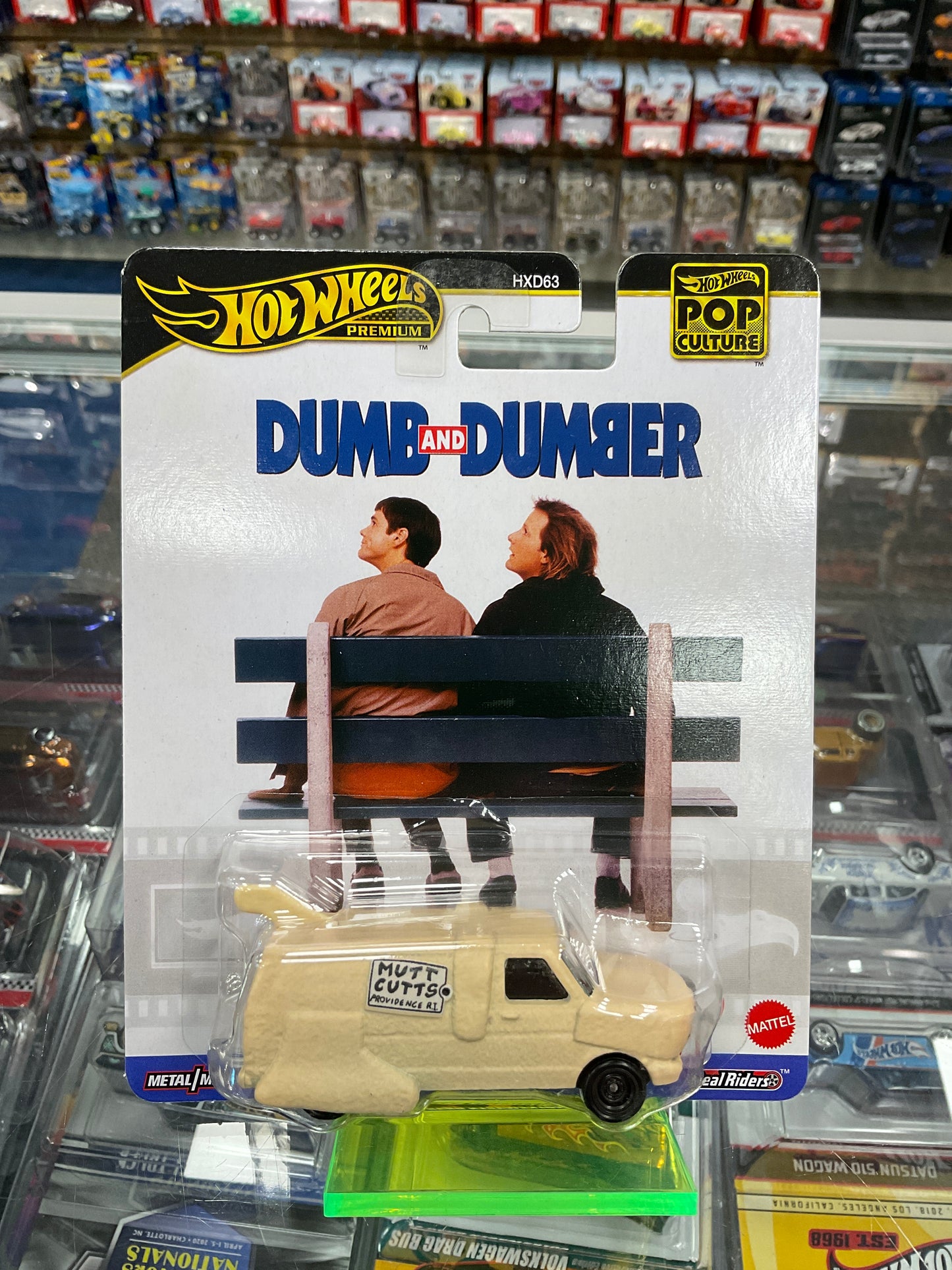 Hot wheels premium pop culture Dumb and Dumber Mutt Cutts Van