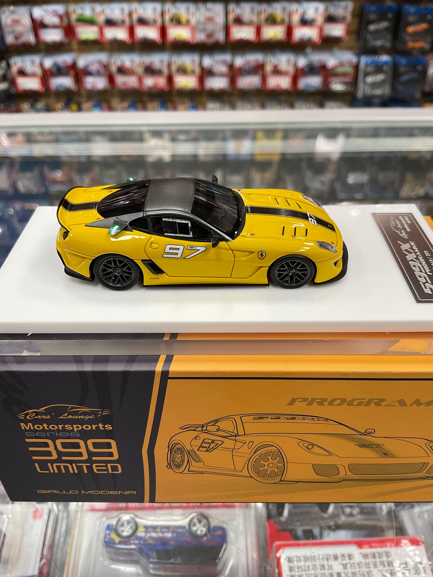 Cars Lounge Ferrari 599XX Giallo Modena Limited to 399