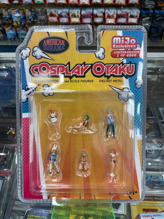 American Diorama Mijo Exclusive Cosplay Otaku Diecast 1:64 figures