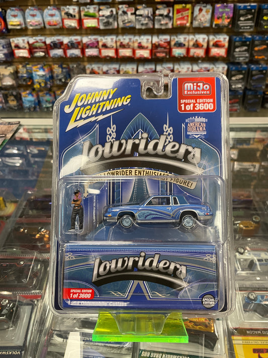 Johnny Lightning Lowriders 1984 Oldsmobile Cutlass with figure
