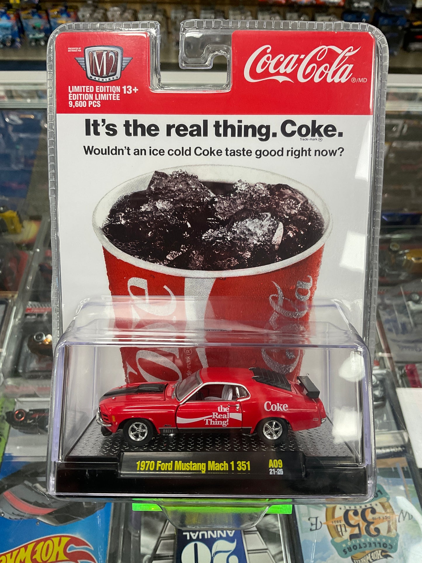 M2 Machine Coca-Cola 1970 Ford Mustang Mach 1 351