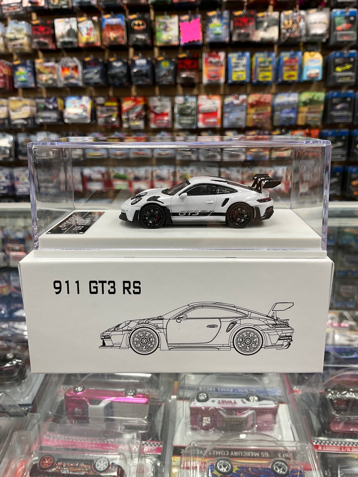 Solo Porsche 911 GT3 RS GreyWhite