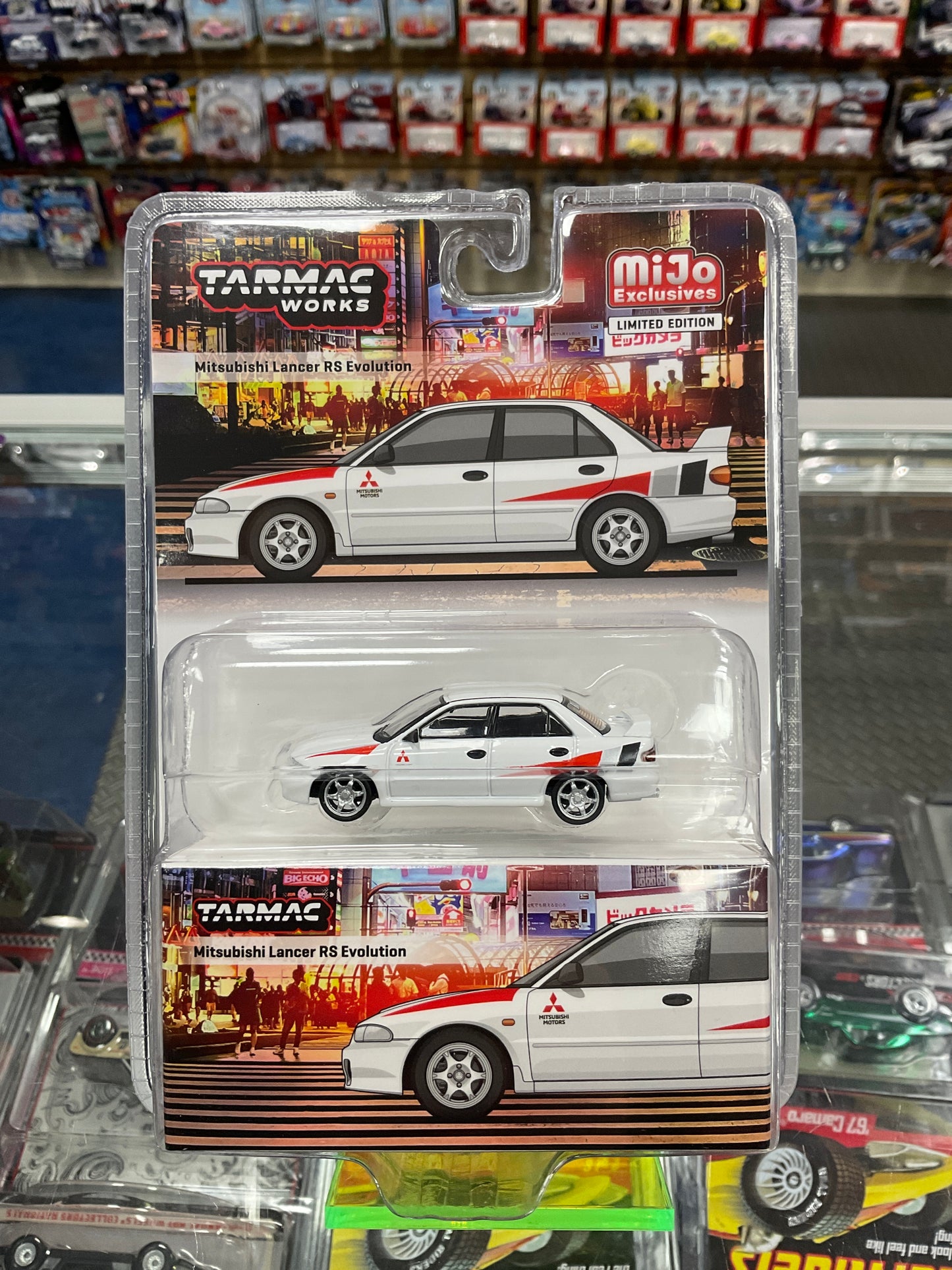 Tarmac Works Mitsubishi Lancer RS Evolution white