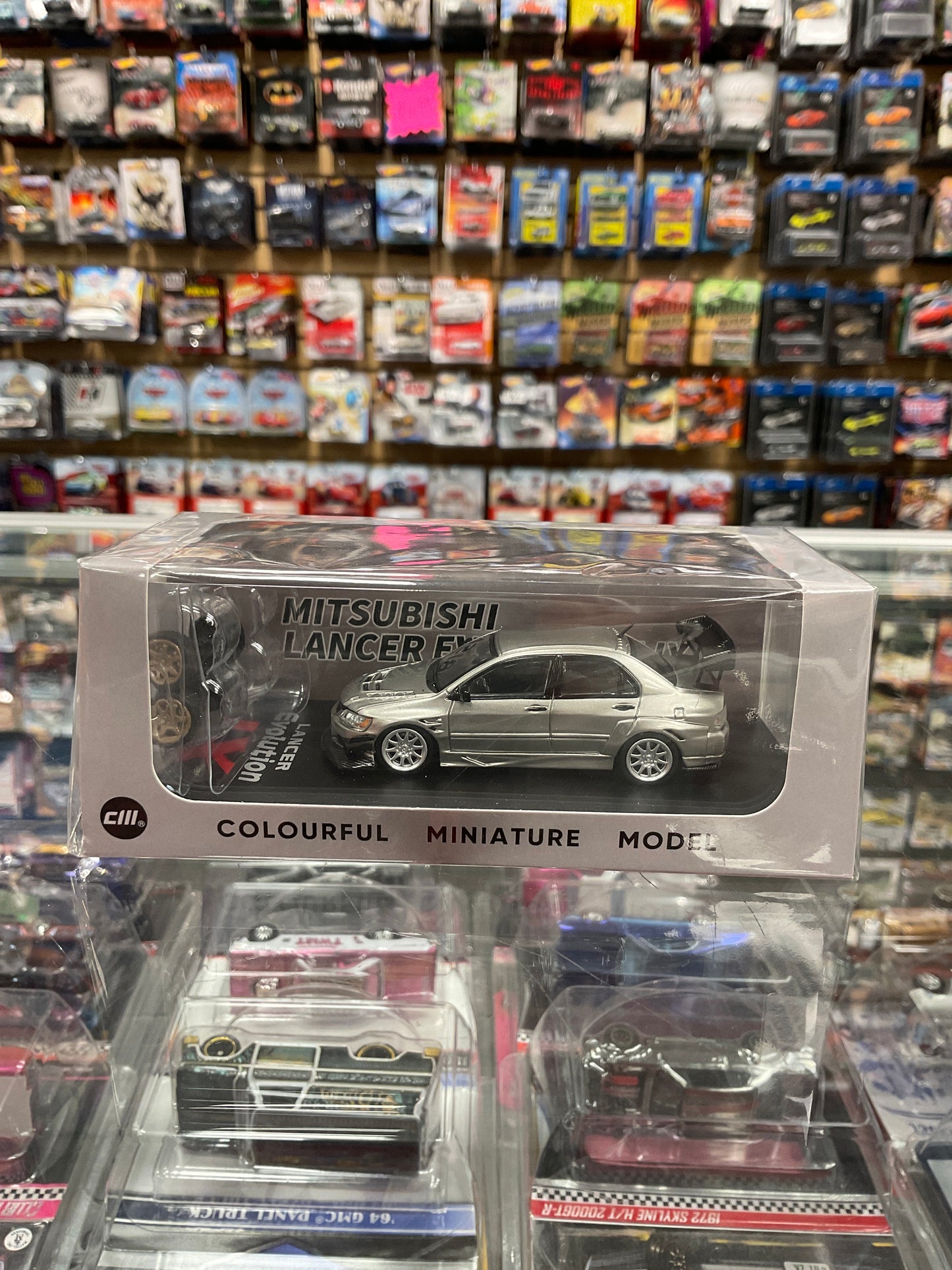 CM Model Mitsubishi Lancer Evolution IX silver
