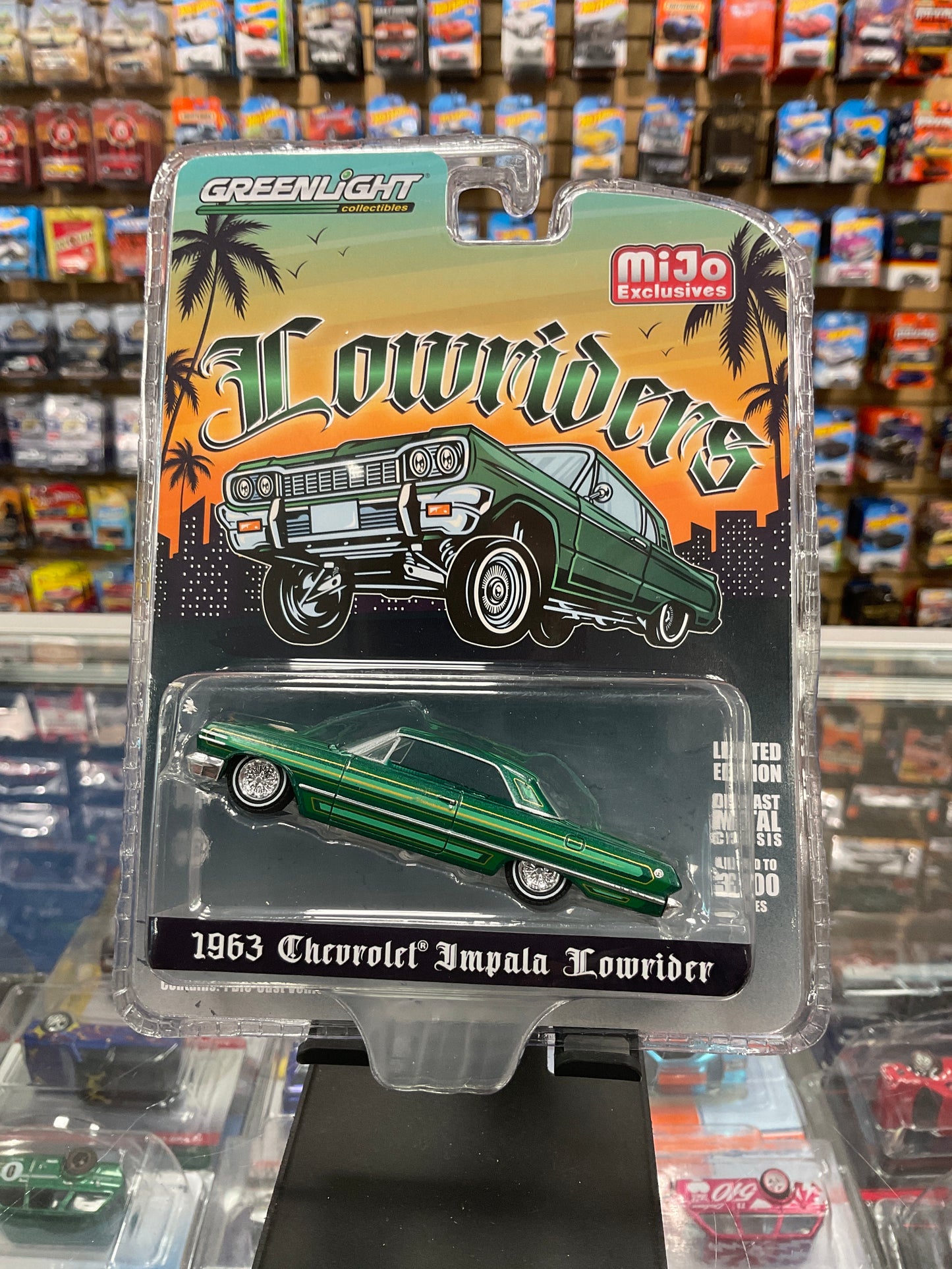 Greenlight LowRiders Green 1963 Chevrolet Impala LowRider