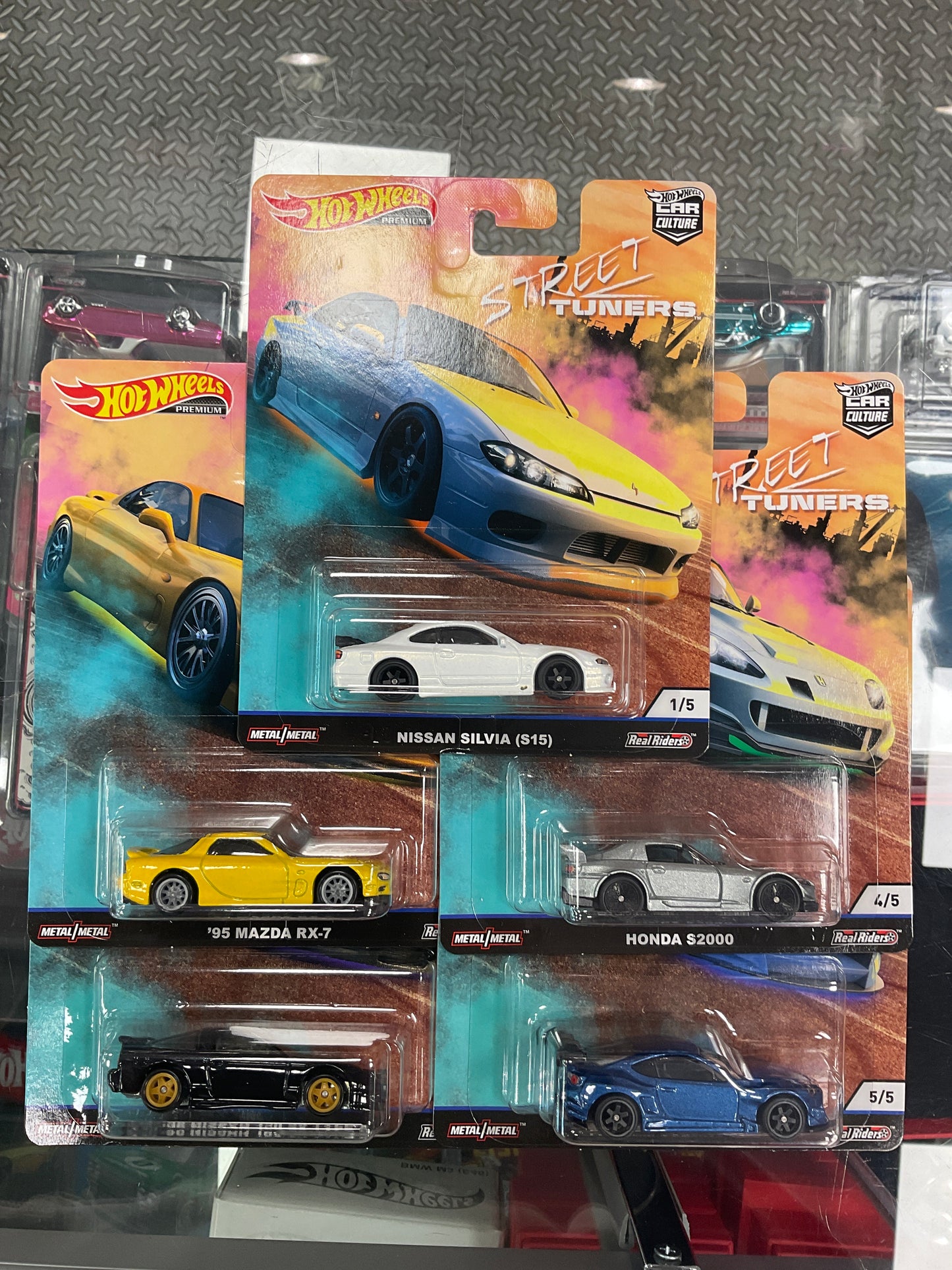 Hot wheels street tuners set