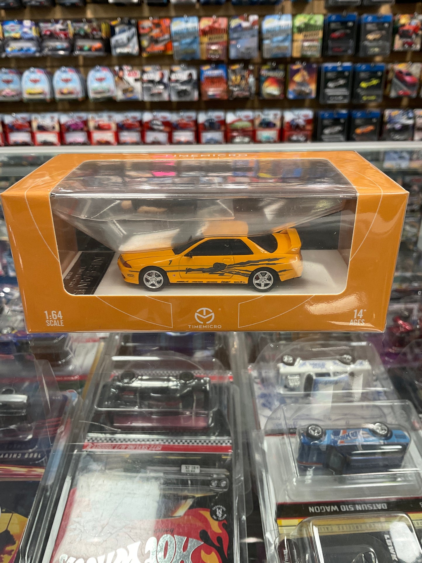 Timemicro Fast & Furious Nissan Skyline GT-R R32 with Dominic Toretto figure