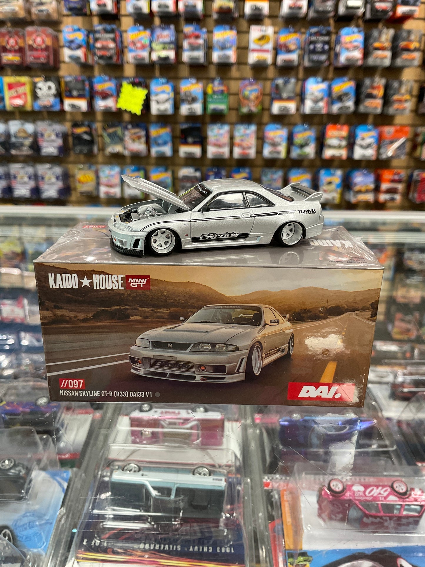 Kaido House 097 Nissan Skyline GT-R R33 DAI33 V1 Silver
