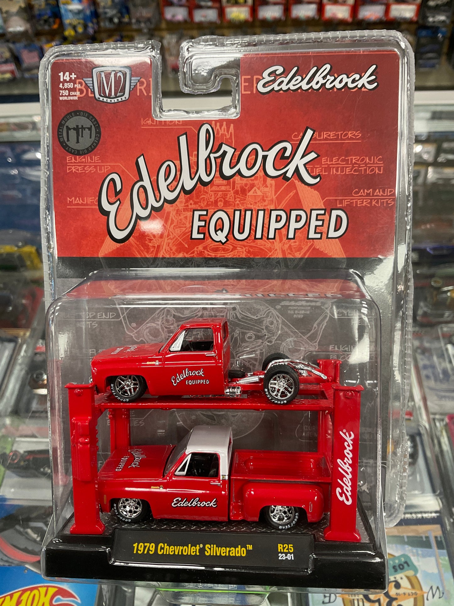 M2 Machine Edelbrock 1979 Chevrolet Silverado Lift Set