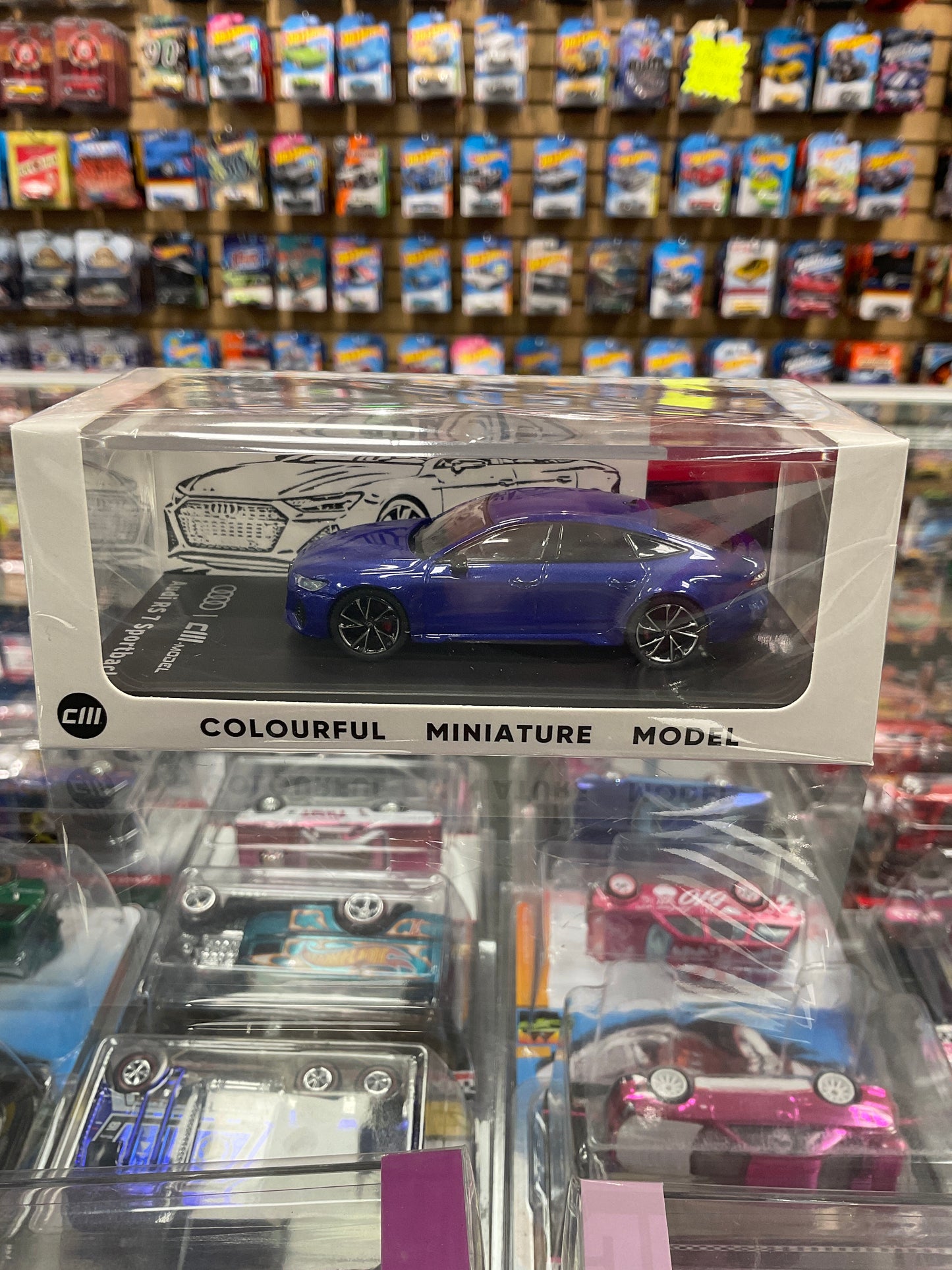 CM Model Audi RS 7 Sportback Blue