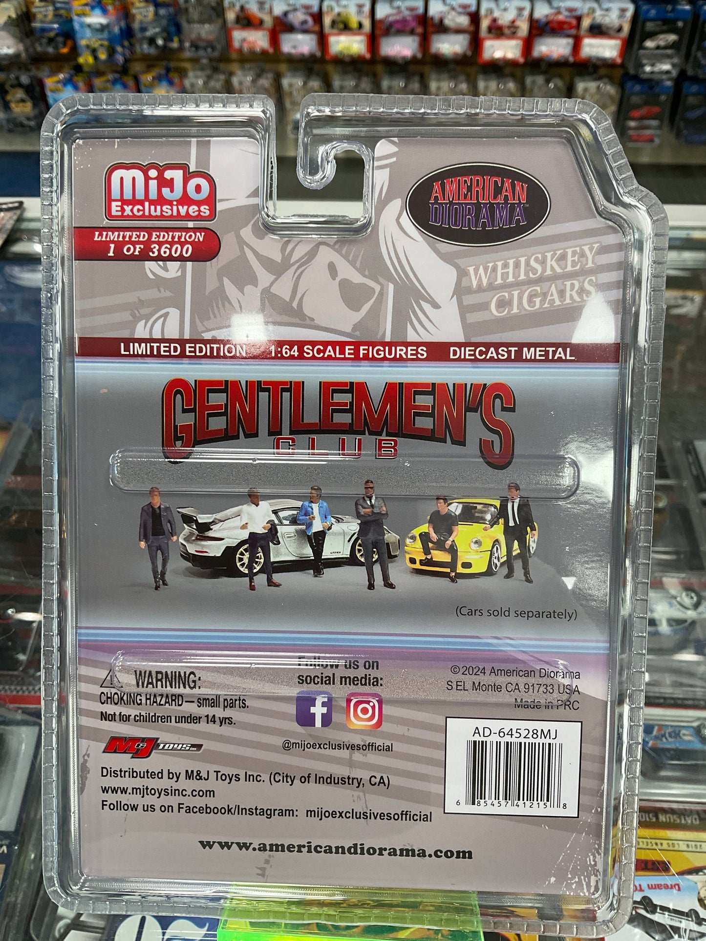 American Diorama Mijo Exclusive Gentlemen’s Club 1:64 Diecast figures