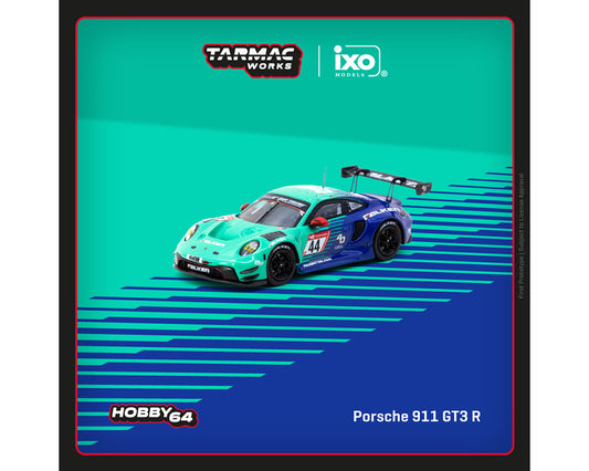 Tarmac Porsche 911 GT3 R #44 Nurburgring 24h 2023 J. Eriksson / T. Heinemann / N. Menzel / M. Ragginger – IXO Models Collab