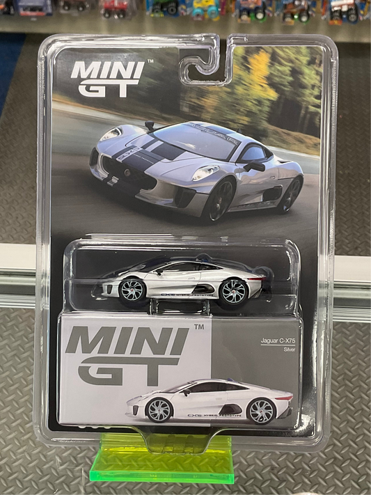 Mini GT 960 Jaguar C-X75 Silver