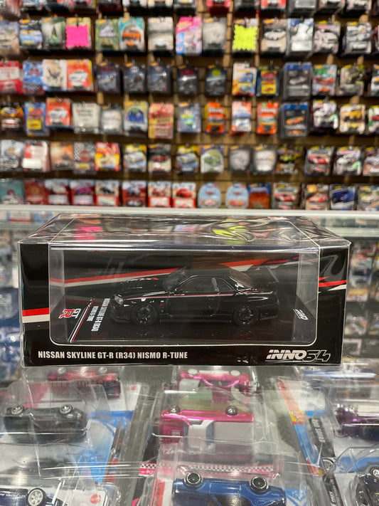 Inno64 Nissan Skyline GT-R (R34) NISMO R-Tune Black Pearl
