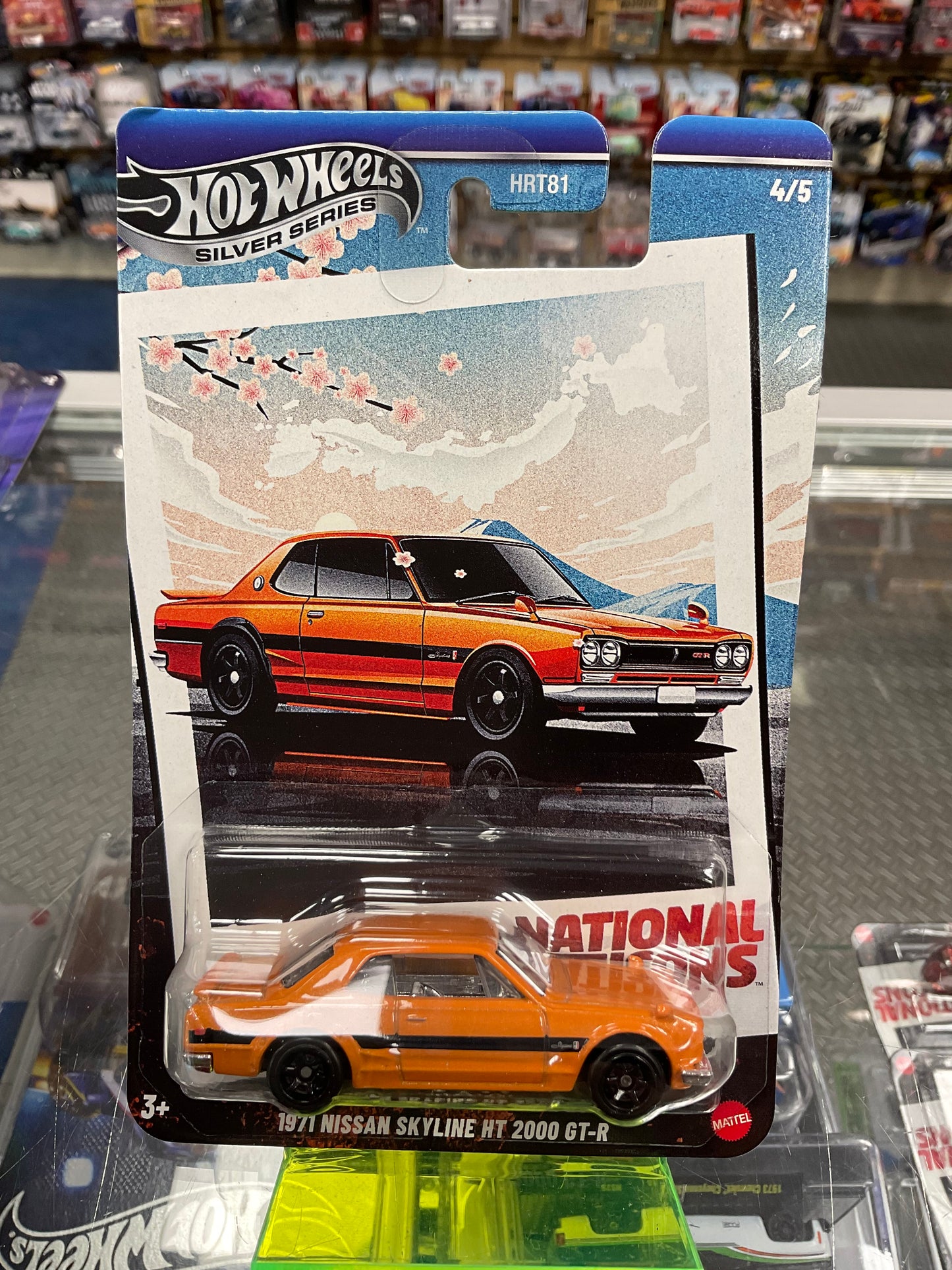 Hot Wheels Silver Series National Icons Set of 5 956G