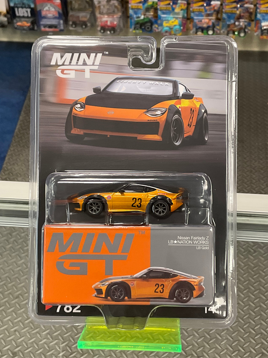 Mini GT 782 Nissan Fairlady Z LB Nation Works LB Gold