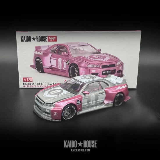 Kaido House 128 Nissan Skyline GT-R (R34) Kaido Racing Factory V1 CHASE