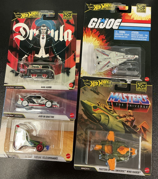 2026 HW Pop Culture 5 Car Set HXD63-956R