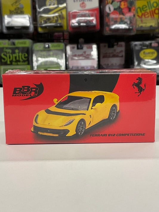 BBR Models Ferrari 812 Competizione Giallo Modena