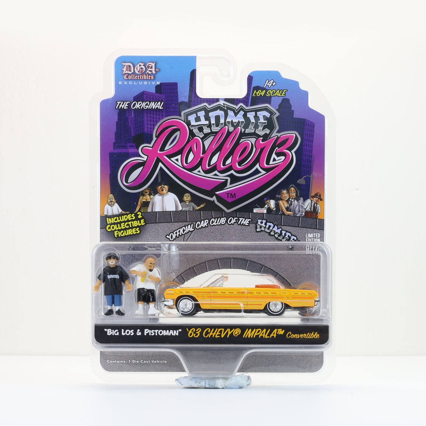 Greenlight x DGA 1:64 Homie Rollerz 2025 Series 1 Set of 6
