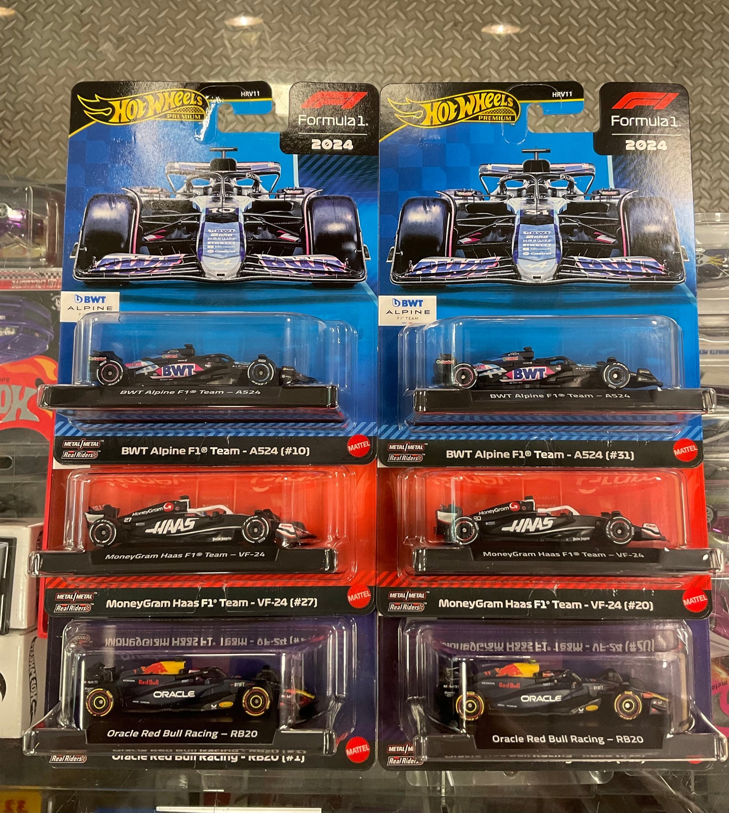 Hot Wheels Formula 1 2024 Set of 6