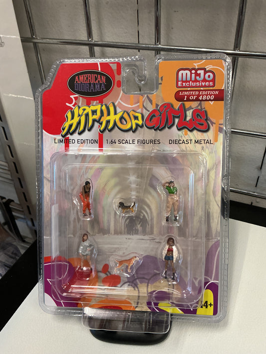 American Diorama Hip Hop girls figure set 76505