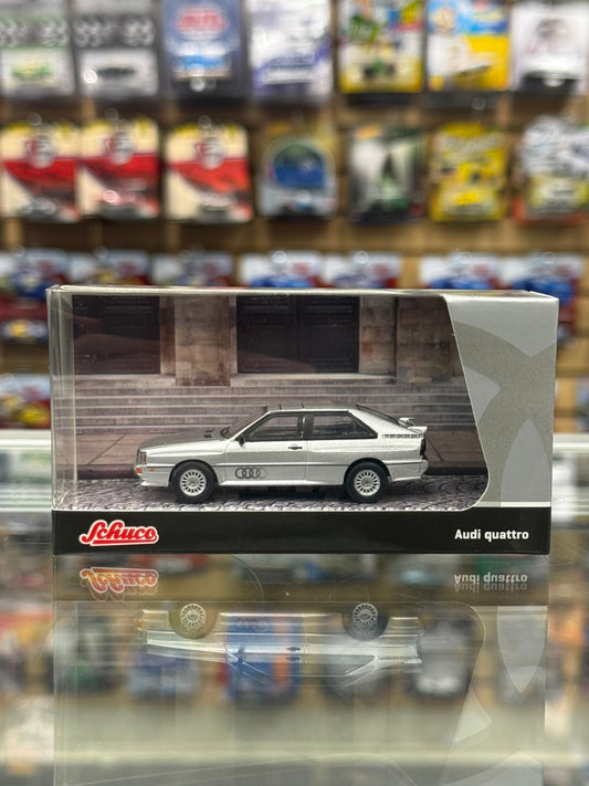Schuco Audi Quattro silver