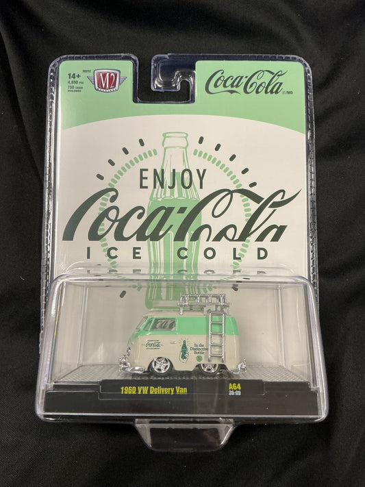 M2 Machines - Coca-Cola  *1960 VW DELIVERY VAN*  Mini Van  #A64