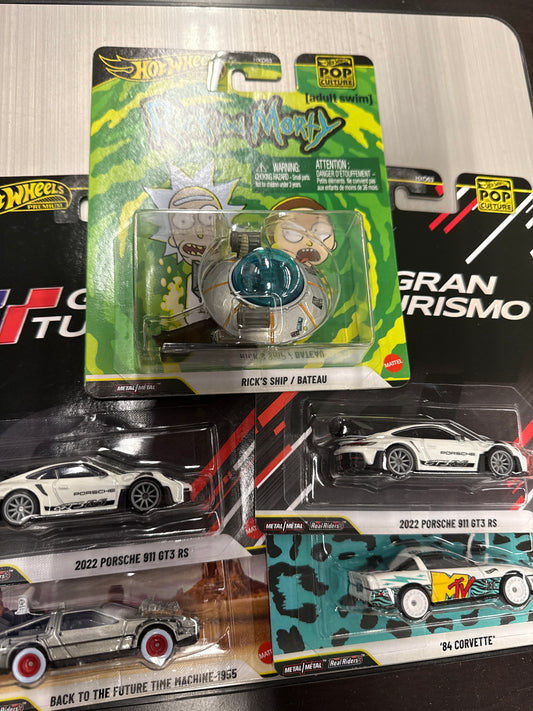 2026 Hot Wheels HXD63-P set of five w/Porsche gran turismo