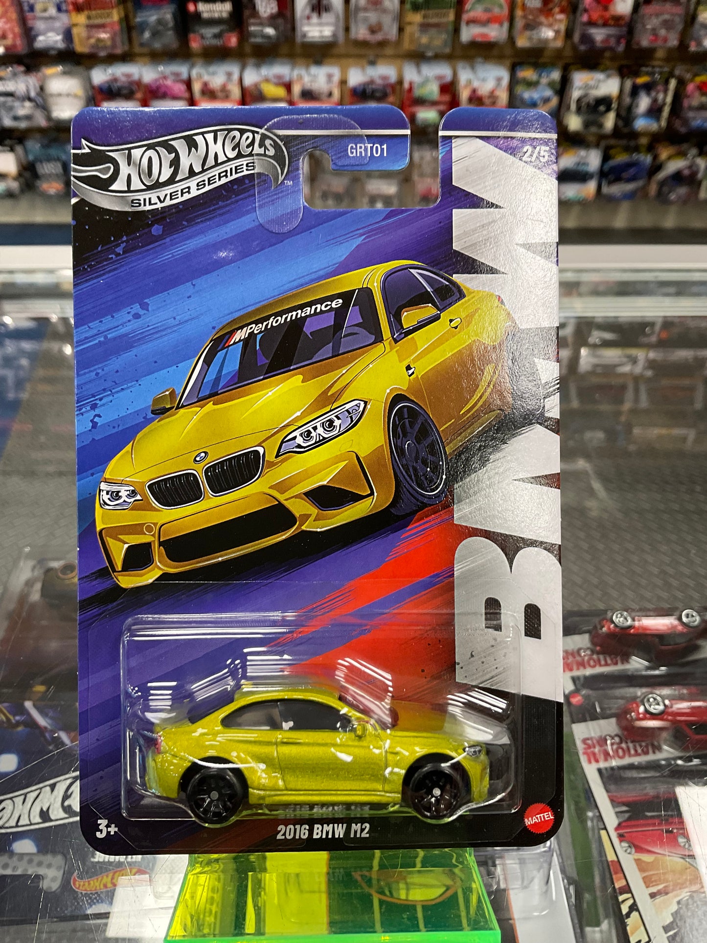 Hot Wheels Silver Series BMW Set of 5 N case