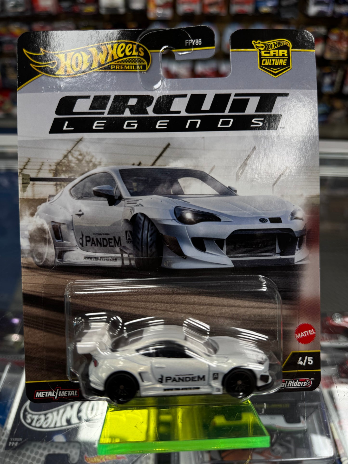 Hot Wheels Circuit Legends Pandem Subaru BRZ