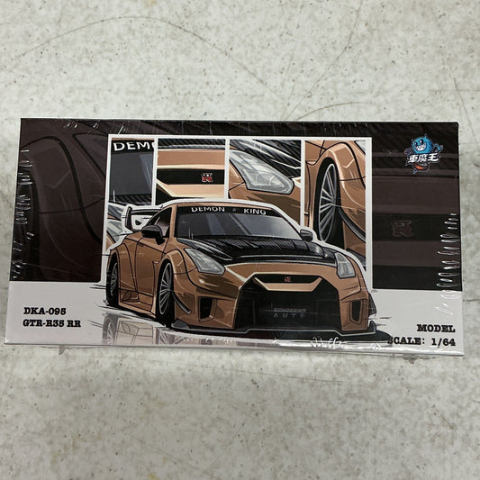 Demon King Auto Scale GTR R35 HEC Gold Limited Edition