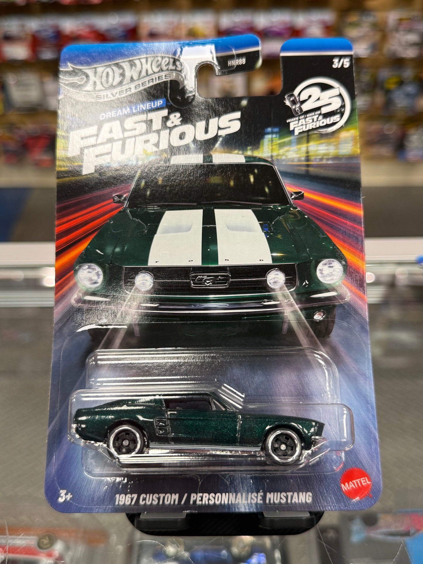 Hot wheels 2026 Silver Series Fast and Furious Dream Line up set-HNR88-N