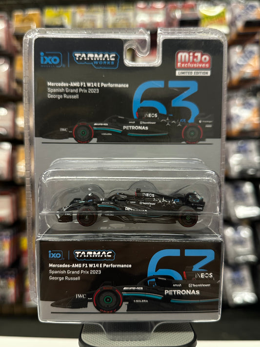 Tarmac Mercedes-AMG F1 W14 E Performance Spanish Grand Prix 2023 George Russell