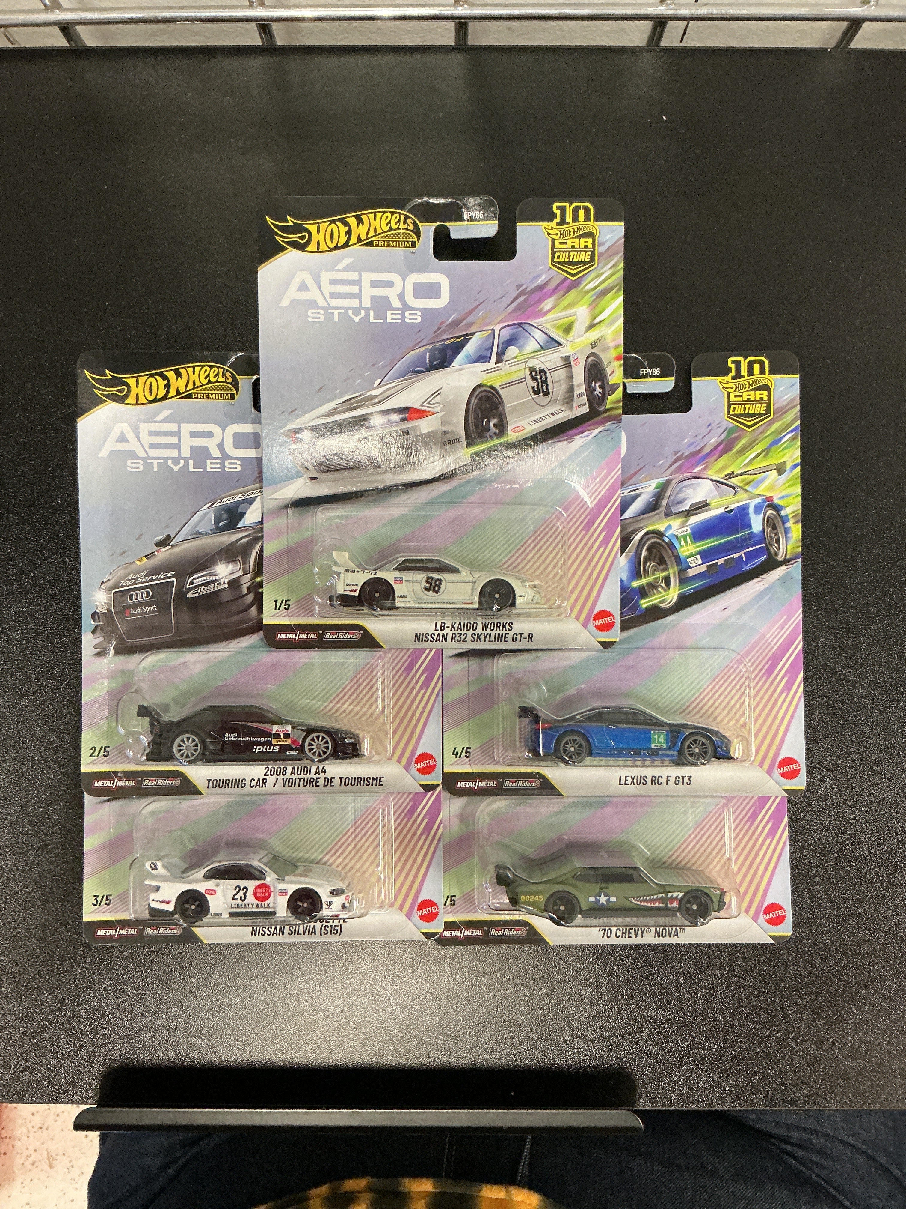 Share Hot Wheels Premium Car Culture Aero Styles 5-Car Set (IN