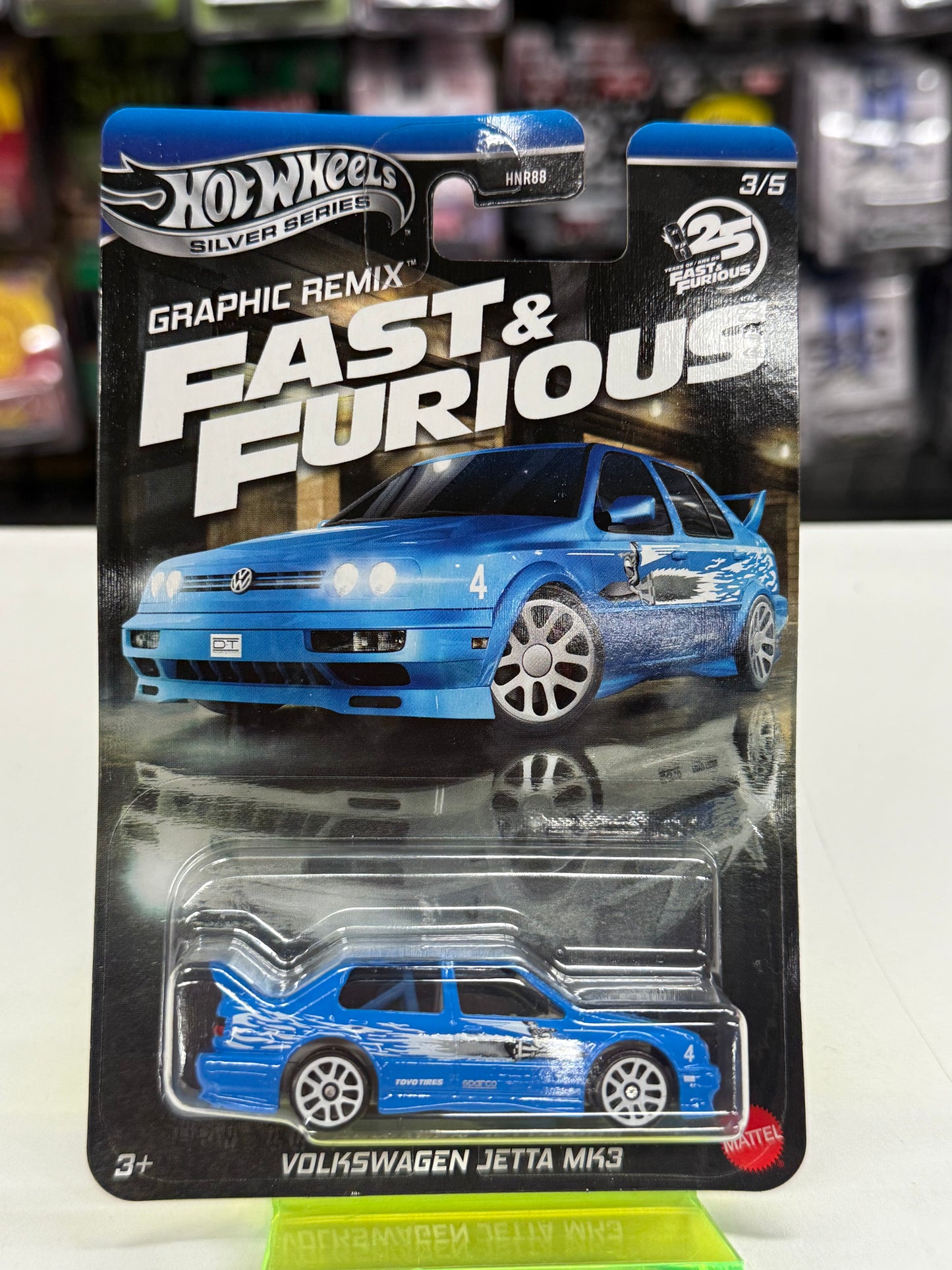 Hot Wheels Silver Series Fast & Furious Graphic Remix Set of 5