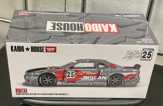 Kaido House 197 KHMG Nissan Skyline GT-R [R34] Kaido Star Racing V1
