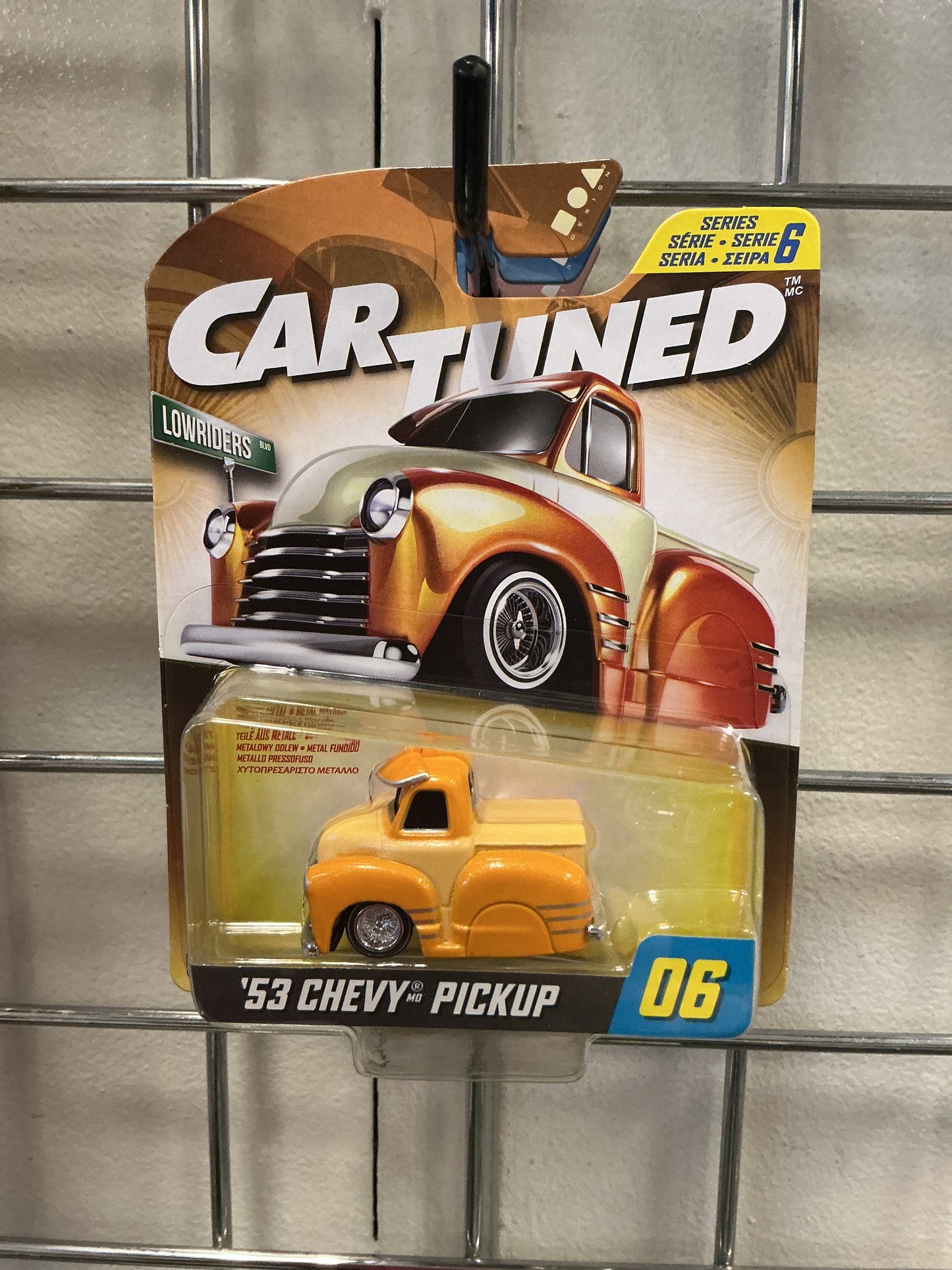 Car tuned series 6 set of 8