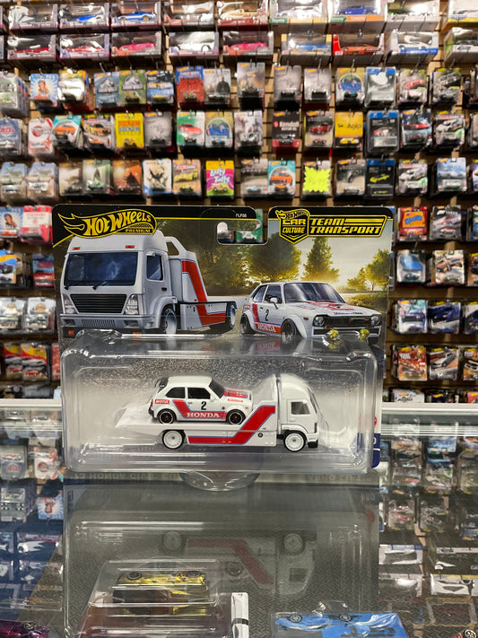 Hot Wheels Team Transports #80 ´73 Honda Civic Custom and Aero Lift