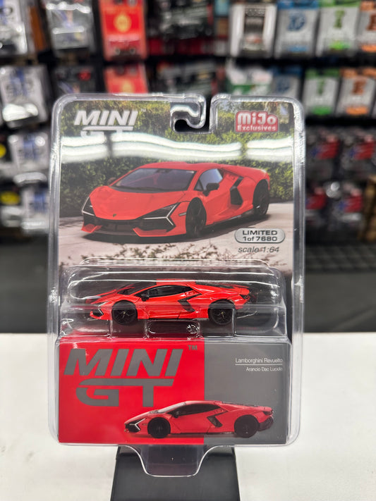 Mini GT 774 Lamborghini Revuelto Arancio Dac Lucido