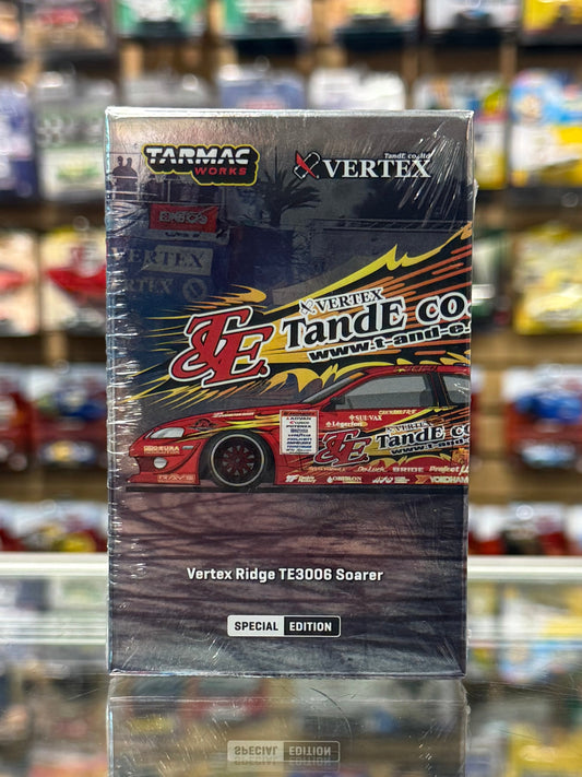 Tarmac Vertex Ridge TE3006 Soarer Chrome Red
