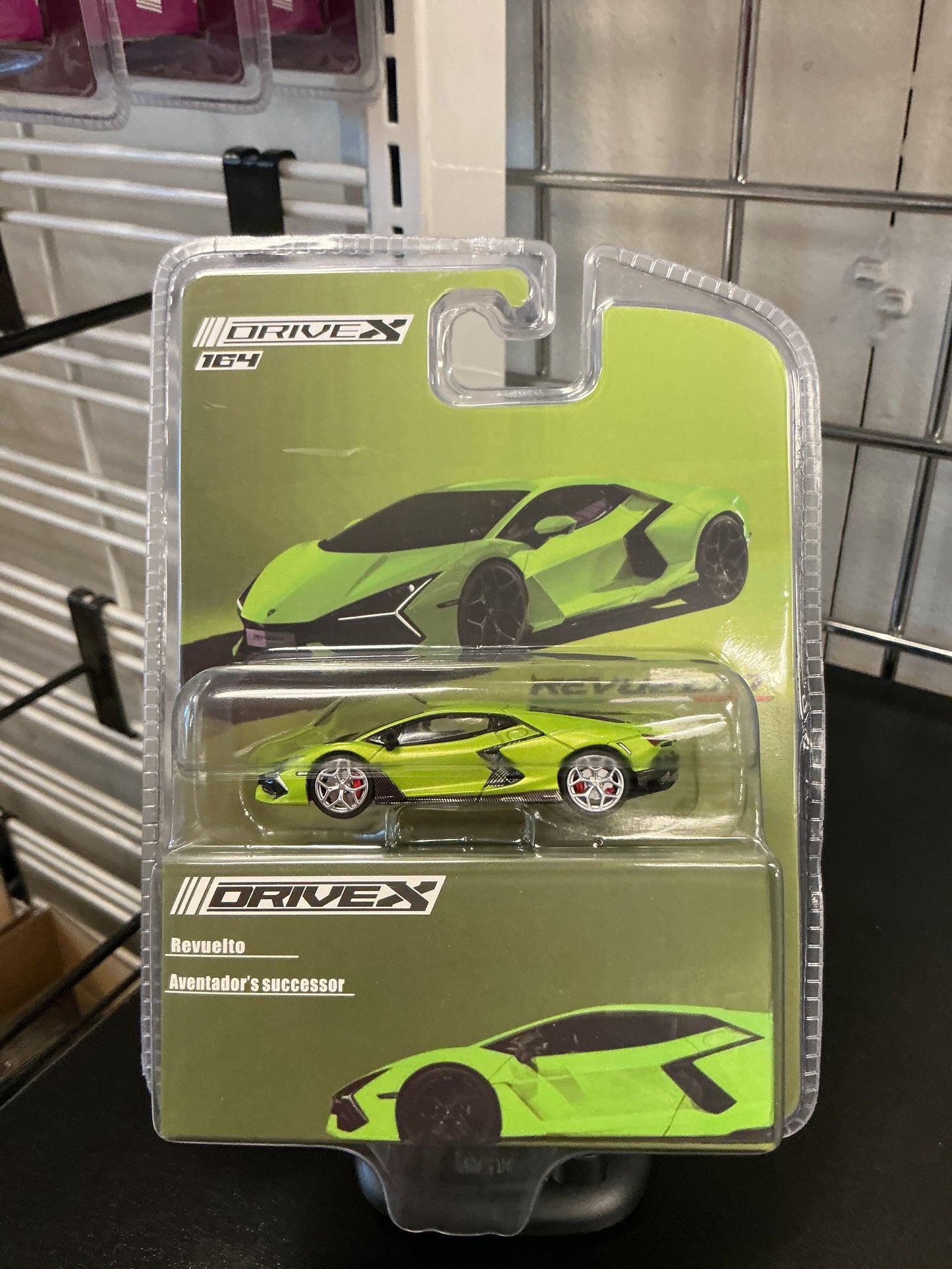 DriveX Revuelto Aventador’s success Fluorescent green
