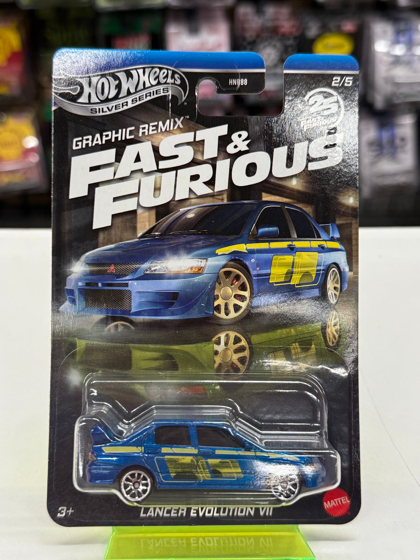 Hot Wheels Silver Series Fast & Furious Graphic Remix Set of 5