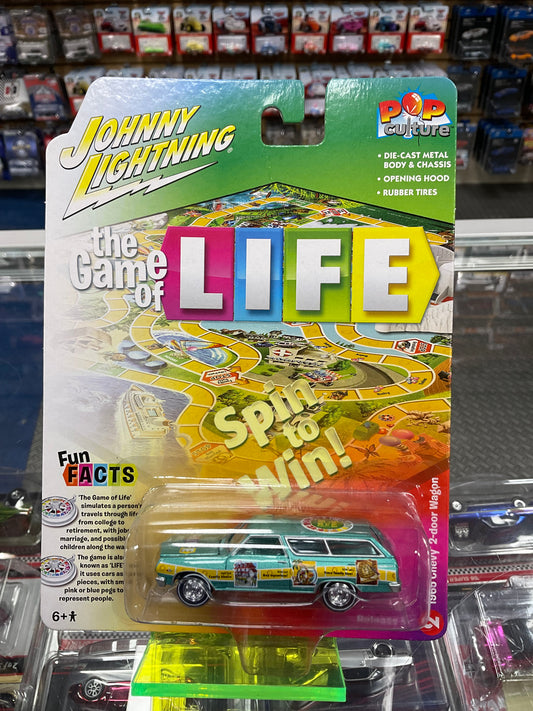 Johnny Lightning the Game of Life 1965 Chevy 2-door Wagon